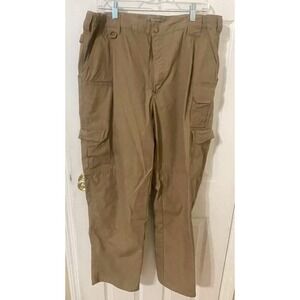 5.11 511 Tactical Cargo Pants Mens 38 X 32  Rip Stop Beige Utility